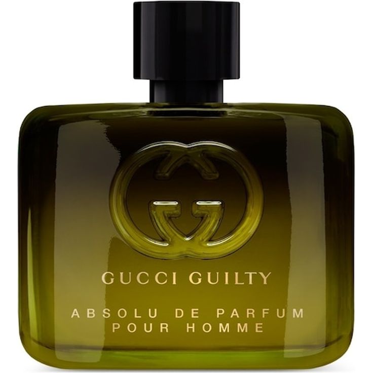 Gucci Guilty Pour Homme, Parfum für Herren 60 ml mit holzig-ambernen Noten und Rum-Akkord, grüner Flakon