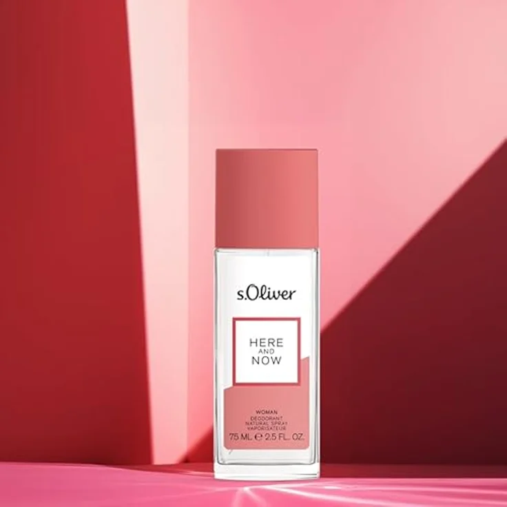 s.Oliver Here And Now Deodorant Spray, Damen-Deodorant mit belebenden Duftnoten, 75 ml – Bild 4