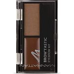 Manhattan Brow'Tastic Eyebrow Kit – Augenbrauen Wachs & Augenbrauenpuder im Eyebrow Set zum Fixieren & Färben – Farbe Brow-Nie 002 – 1 x 3g