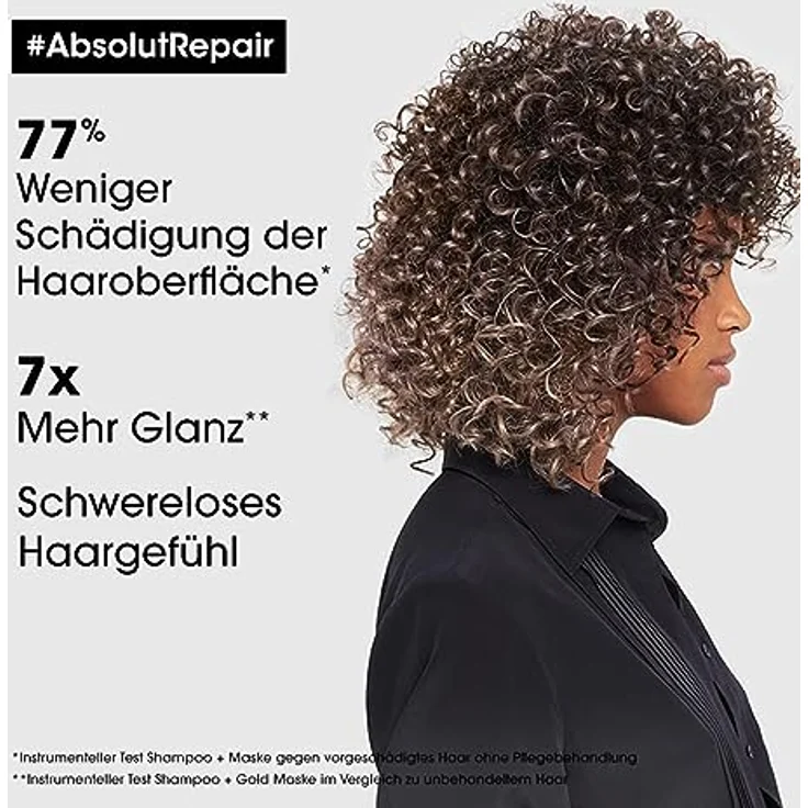 L'Oréal Série Expert Absolut Repair Gold Resurfacing Golden Masque 250 ml – Bild 4
