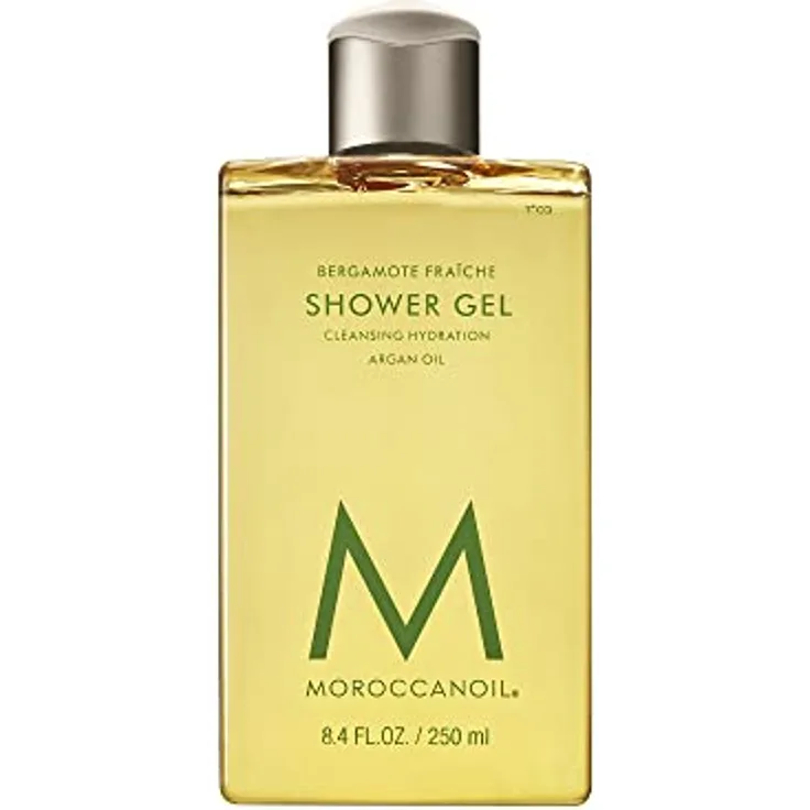 Moroccanoil Duschgel, Bergamote Fraiche - Sanftes Körperreiniger mit Arganöl, 250 ml