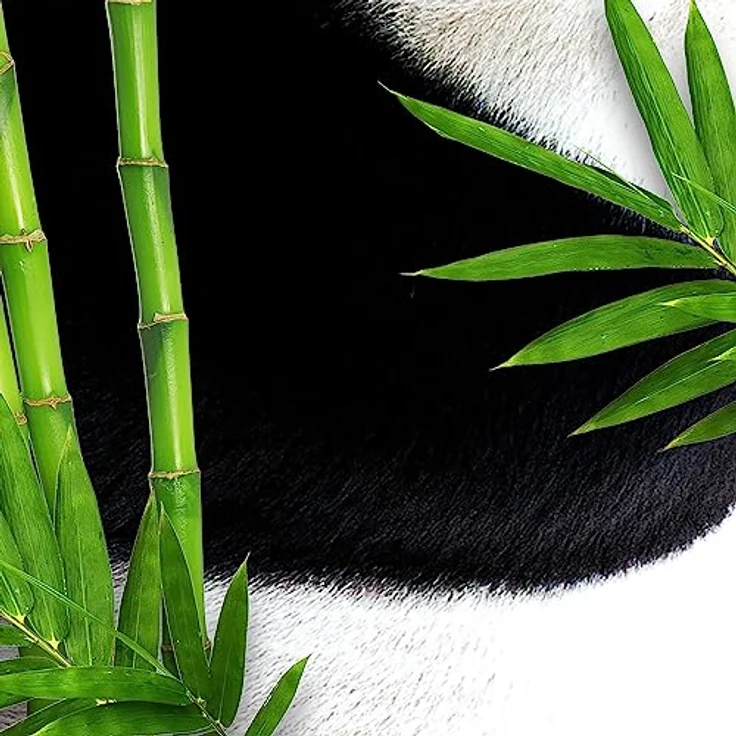 Bear Fruits Bambus Stärke + Länge Haarmaske mit Panda-Haube, 20 ml – Bild 5