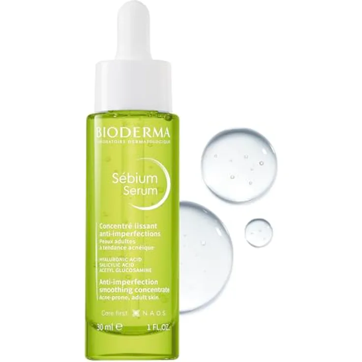 Bioderma Sebium Serum 30 ml, Glättungsmittel gegen Hautunreinheiten