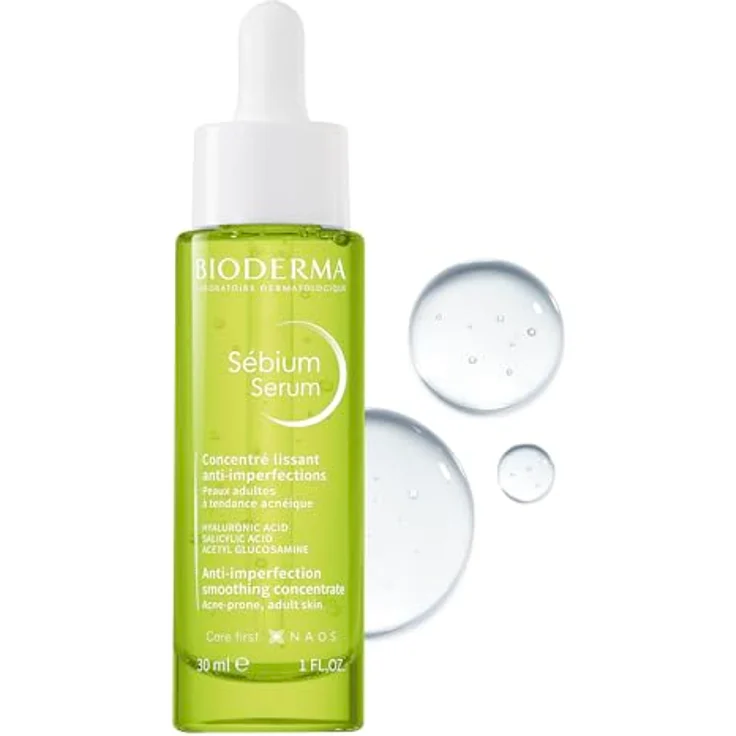 Bioderma Sebium Serum 30 ml, Glättungsmittel gegen Hautunreinheiten – Bild 1
