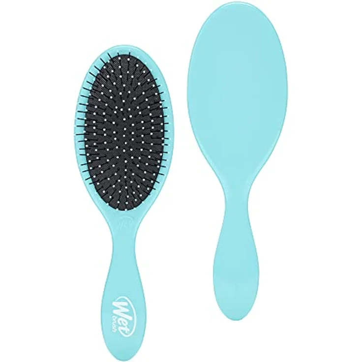 Wet Brush Original Detangler Haarbürste, Aqua – ultraweiche IntelliFlex Borsten – entwirrende Haarbürste gleitet mit Leichtigkeit durch Verfilzungen für alle Haartypen (nasses, trockenes und – Bild 1