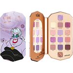 essence Disney Villains Ursula eyeshadow palette, Lidschatten, Nr. 02, Mehrfarbig, 14 Farben, langanhaltend, vegan, ohne Mikroplastikpartikel, Nanopartikel frei, ölfrei, 1er Pack (11.2g)