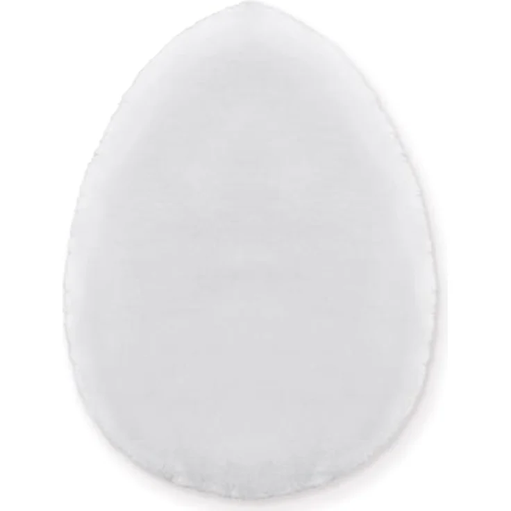 Luvia Cosmetics Powder Puff Set Candy - 2 doppelseitige Puderquasten in Weiß & Rosa, ideal für flüssige & Pudertexturen, mit Silikoneinsatz & wendbarem Gummiband – Bild 3