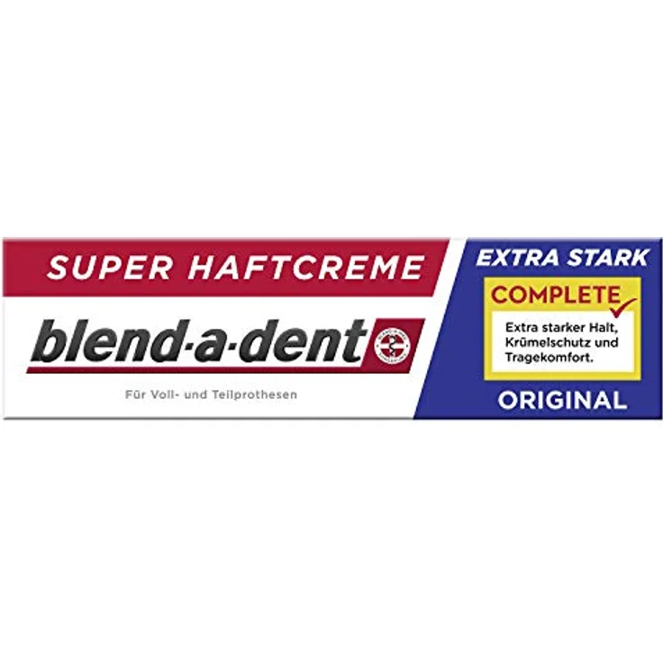 Blend-a-dent Super-Haftcreme Complete extra stark 12er Pack 12 x 47 g Haftcreme – Bild 4