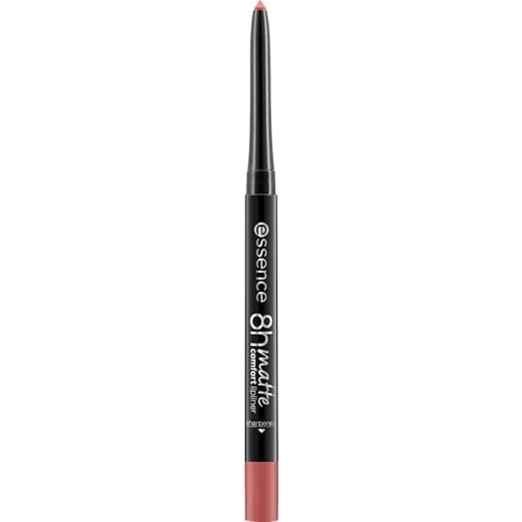 Essence 8H Matte Comfort Lipliner, geschmeidiger Lipliner mit langanhaltender Farbkraft, 0,3 g