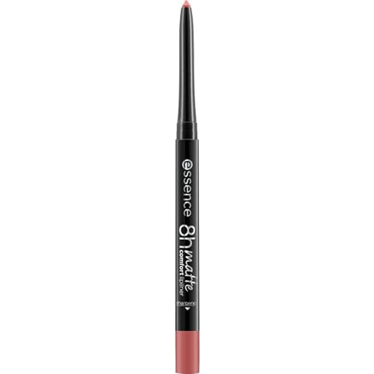 Essence 8H Matte Comfort Lipliner, geschmeidiger Lipliner mit langanhaltender Farbkraft, 0,3 g – Bild 1