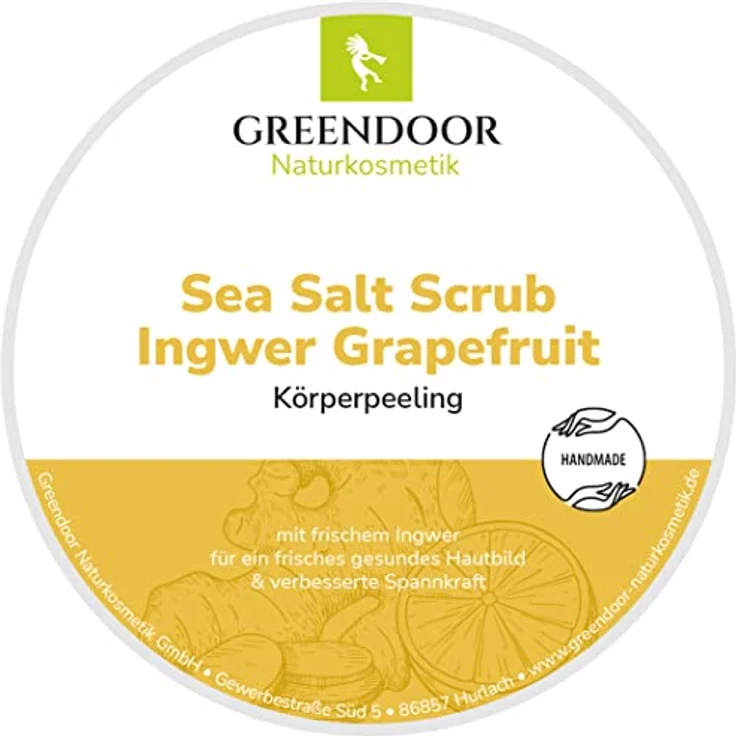 GREENDOOR Körperpeeling Salz SPARSET FRESH 840g, 3 frische Meersalz Peeling Körper, vegan, ohne Mikroplastik, Naturkosmetik ohne Konservierungsmittel - Natur Geschenke – Bild 5