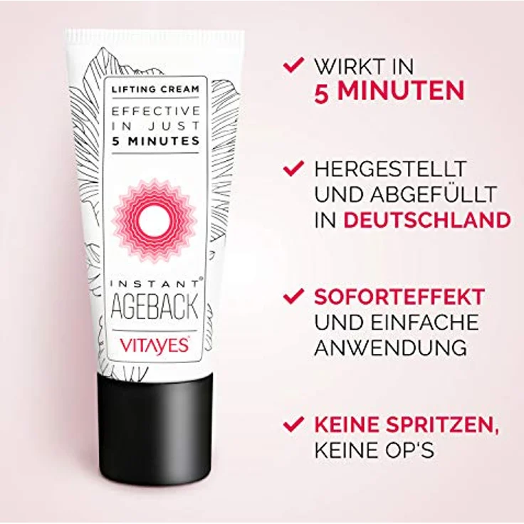 Instant Ageback - Lifting Creme 15 ml – Bild 3