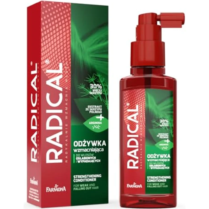 Farmona Radical Stärkung Conditioner für schwache und herausfallen Haar 100 ml, Reduces Hair Loss And Thinning, Triple Action Efficacy, Deep Moisturization And Shine – Bild 2