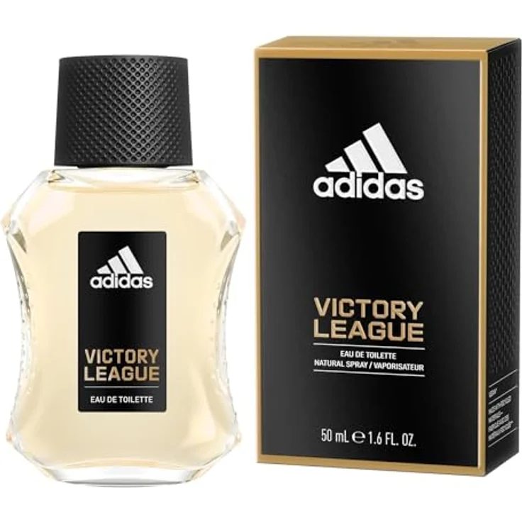 adidas Victory League Eau de Toilette, anregend, langanhaltender Herren-Duft mit ätherischem Öl und Moschus, 50 ml – Bild 2