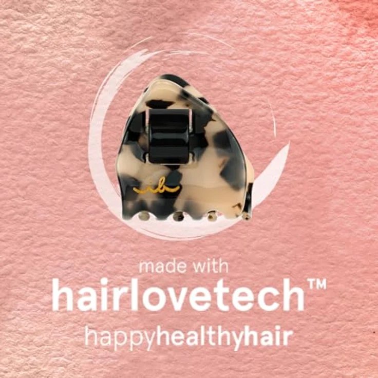 invisibobble Leo Mini Haarklammer EVERCLAW Mini I Haarspangen Damen & Mädchen I Rutschfeste Leoparden-Haarklammer I metallfrei & haarschonend, 1 stück – Bild 4