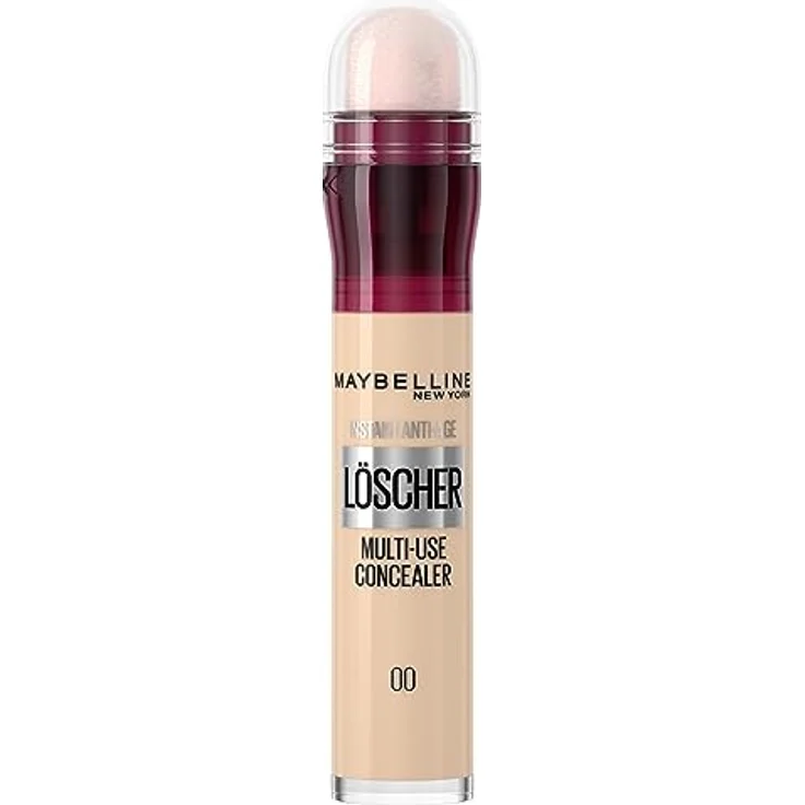 Maybelline New York Abdeckstift, Instant Anti-Age Effekt Concealer, Löscher mit Mikro-Lösch-Applikator, Nr. 00 Ivory, 6,8 ml – Bild 1