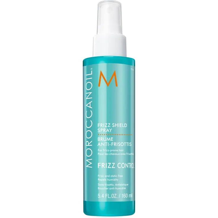 Moroccanoil Frizz Shield Haarspray, 160 ml - Anti-Frizz Kontrolle, Hitzeschutz, geschmeidiges Finish