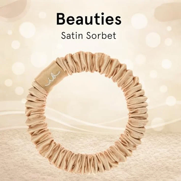 Invisibobble BEAUTIES Satin Sorbet, 4er Set Haargummis für Damen, schonend zum Haar und ohne Metallverbindungen – Bild 5