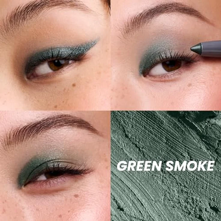 WONDERSKIN IYKYK Lidschatten-Stift, Farbton Green Smoke, 1.4 g, vegan, intensiv pigmetiert mit Glitzereffekt – Bild 2