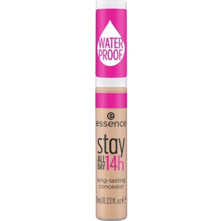 essence stay ALL DAY 14h long-lasting concealer, Abdeckstift, Nr. 40 Warm Beige, nude, vegan, wasserfest, entspricht unserem CLEAN BEAUTY Standard (7ml) – Bild 3