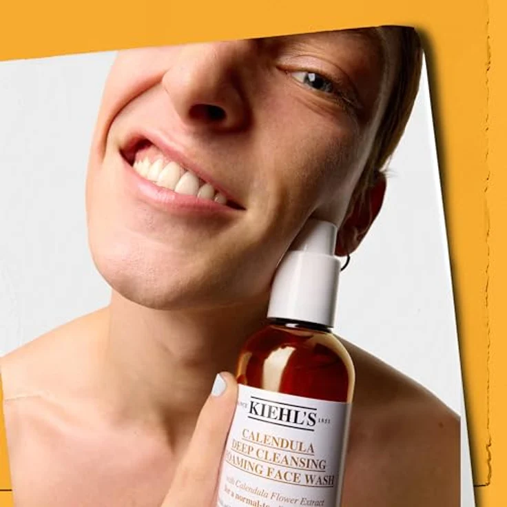 Kiehl's Calendula Deep Cleansing Foaming Face Wash, für Damen und Herren – Bild 6