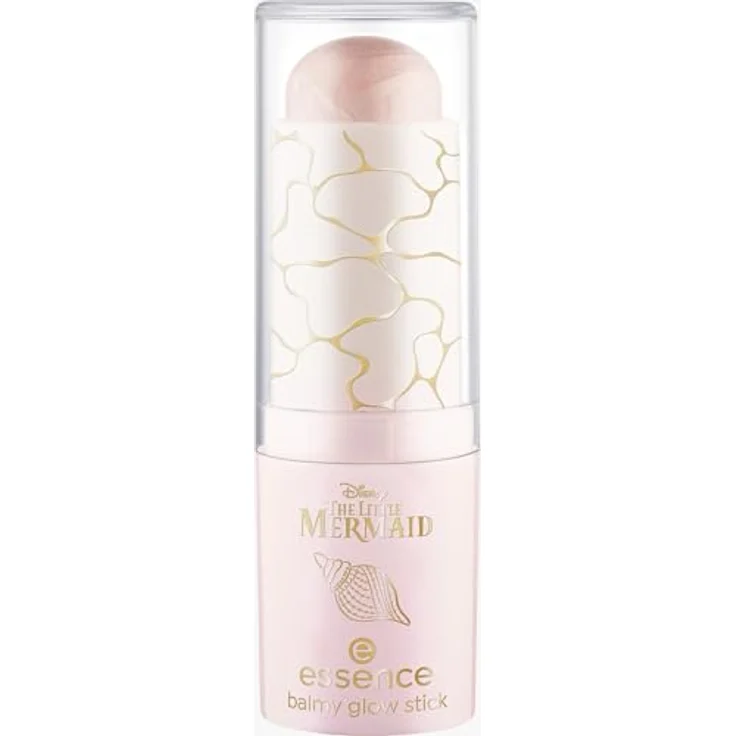 essence Disney The Little Mermaid Aufhellender Stift für das Gesicht, Farbton 01 Watch Me Shine, 8 g, veganer Highlighter mit lichtreflektierenden Pigmenten – Bild 2