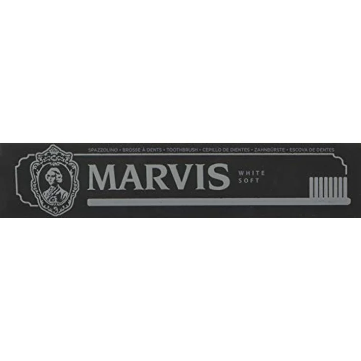 Marvis Zahnbürste weich 16 cm weiß – Bild 3