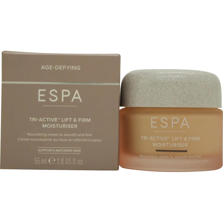 ESPA Tri-Active Lift & Firm Moisturizer, Gesichtscreme mit Anti-Aging Wirkung, 55 ml