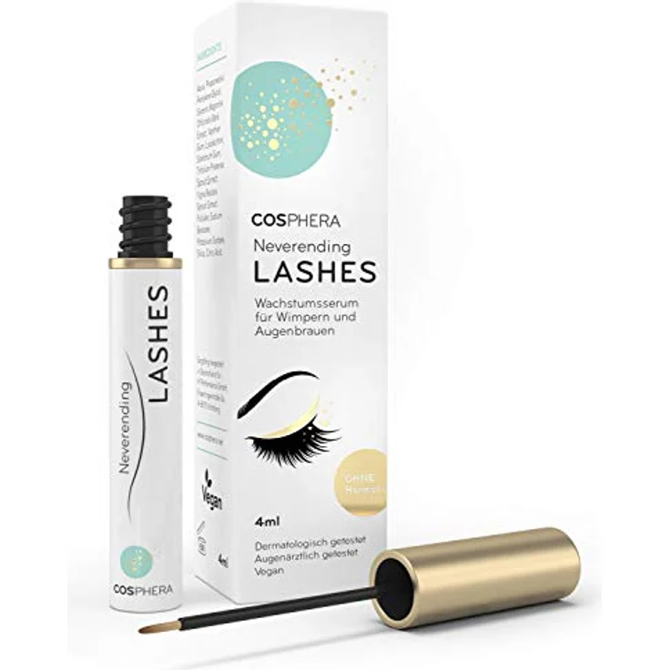 Cosphera Neverending Lashes Wimpernserum 4 ml – Bild 2