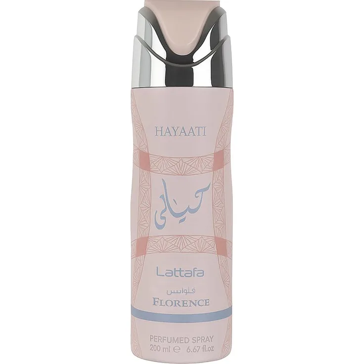 Lattafa Hayaati Florence Deo VAPO 200 ml, Duftendes Deodorant für Frauen, Aerosol
