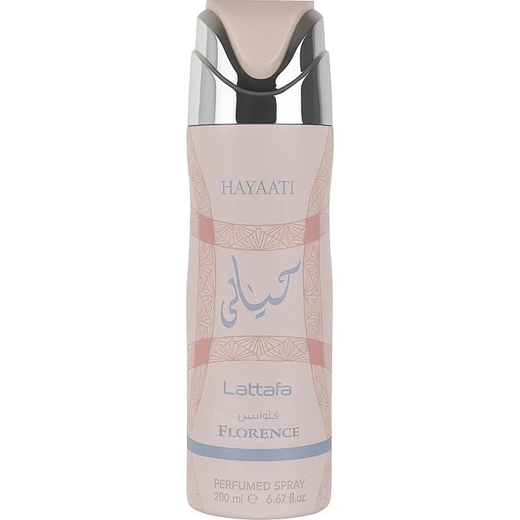 Lattafa Hayaati Florence Deo VAPO 200 ml, Duftendes Deodorant für Frauen, Aerosol