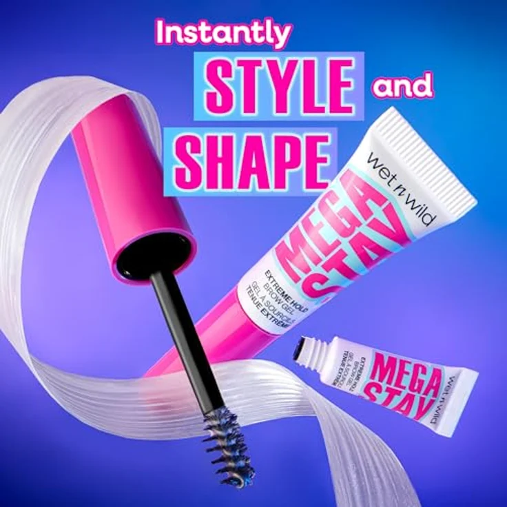 Wet n Wild Mega Stay Extreme Hold Augenbrauen-Gel, 5.6 ml, langanhaltende Fixierung mit Laminierungseffekt, vegan – Bild 3