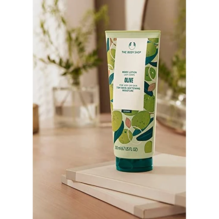 The Body Shop Olive Body Lotion For Very Dry Skin Körpermilch mit Olivenöl für sehr trockene Haut 200 ml – Bild 3