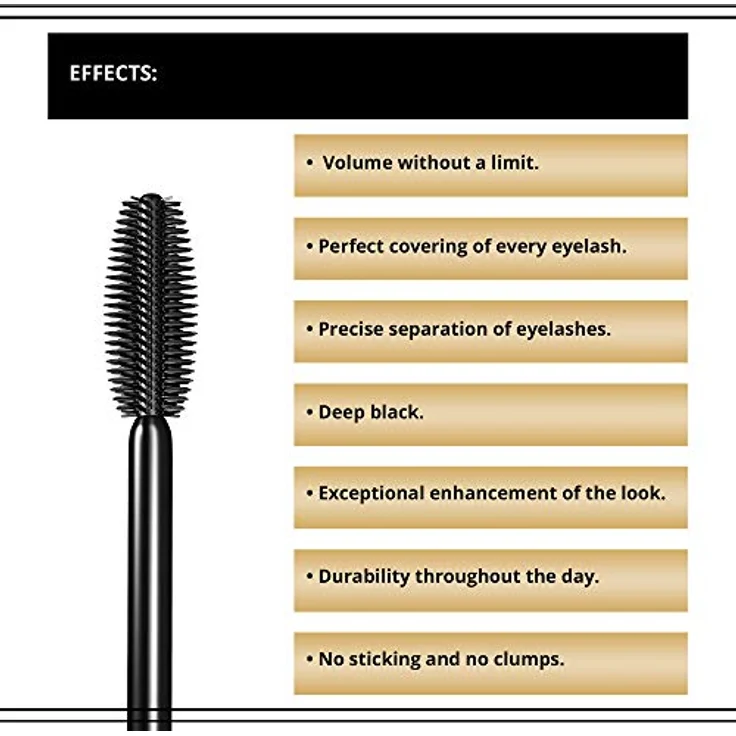 Eveline Big Volume Explosion Wimperntusche Black 12 ml  – Bild 3