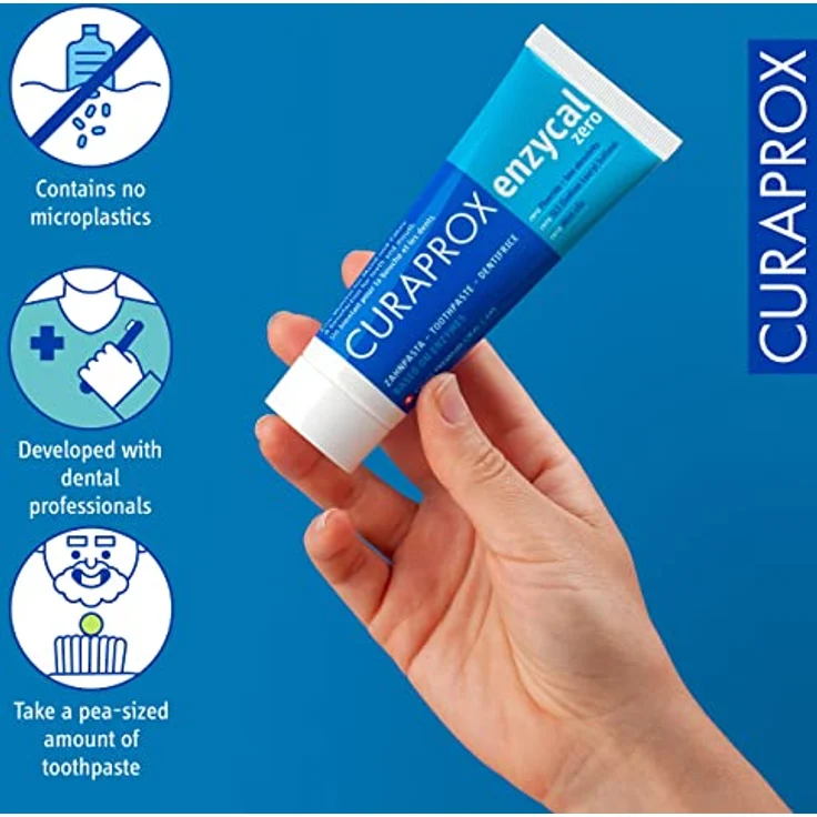 Curaprox enzycal zero Zahnpasta 75 ml – Bild 4
