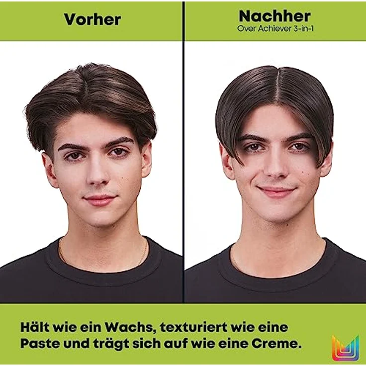 Matrix Styling Over Achiever 3in1, Trägt sich auf wie eine Creme, Hält wie ein Wachs, Texturiert wie eine Paste, 1 x 50 ml – Bild 2