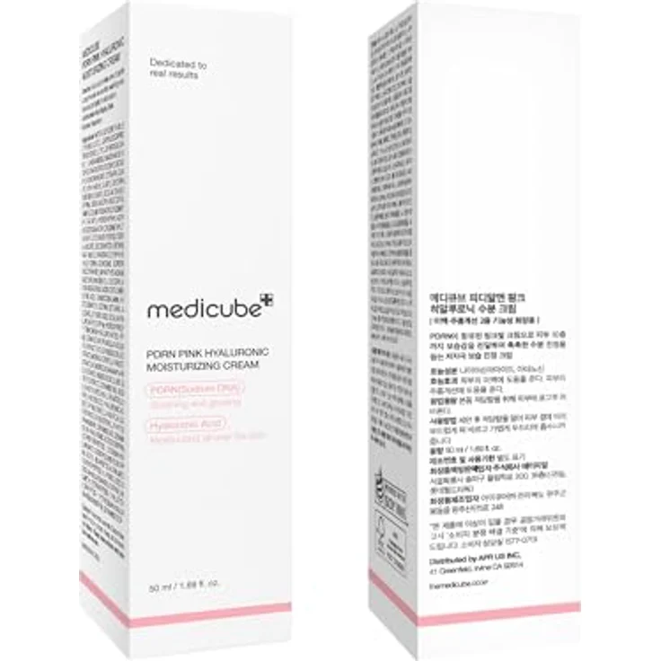 Medicube PDRN Pink Hyaluronic Moisturizing Cream 50ml – Koreanische Feuchtigkeitscreme mit Salmon DNA, 10-fach Hyaluronsäure, Niacinamid, Ceramiden & Peptiden – Anti-Aging, Hydration & Hautbarriere-Stärkung – Bild 7