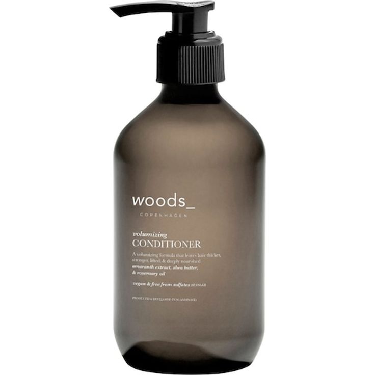 Woods Copenhagen Volumizing Conditioner, Unisex Spülung für feines Haar mit Rose und Zitrusduft, 400 ml