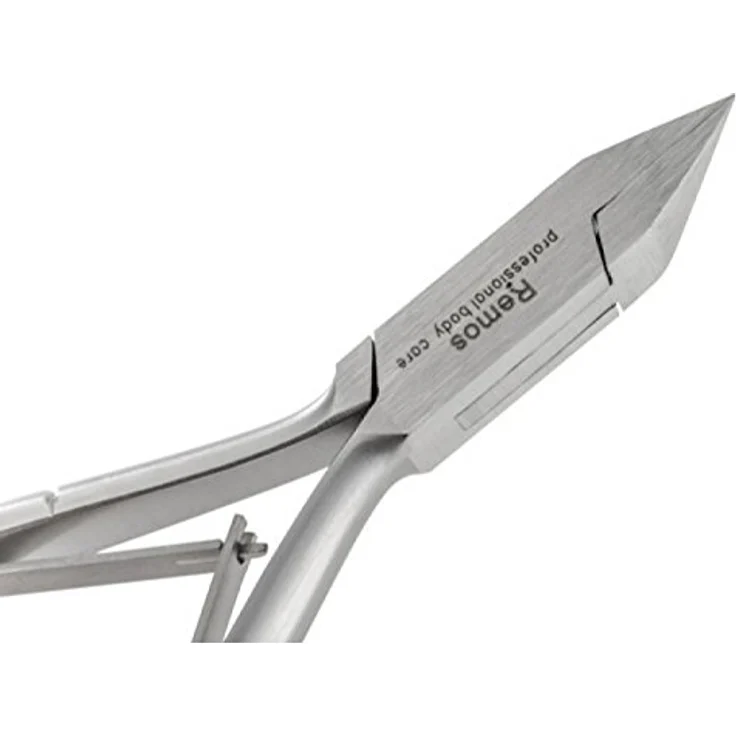 REMOS Eckenzange 10 cm, rostfreier Edelstahl für eingewachsene Zehennägel, präzise Spitzen, nachschleifbar, lange Lebensdauer – Bild 5