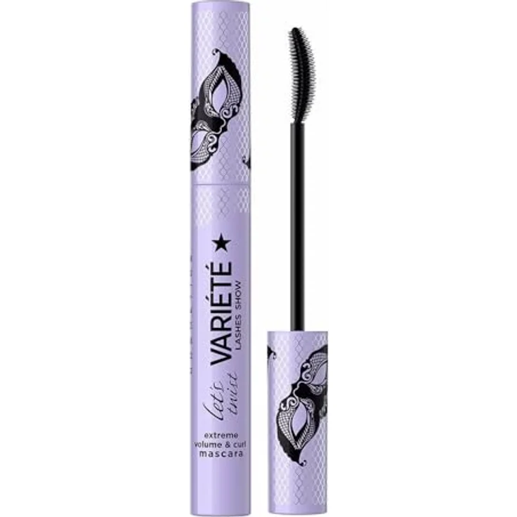 EVELINE Cosmetics Variété Let's Twist, volumisierende Wimperntusche mit intensiver Farbe, 10ml – Bild 1
