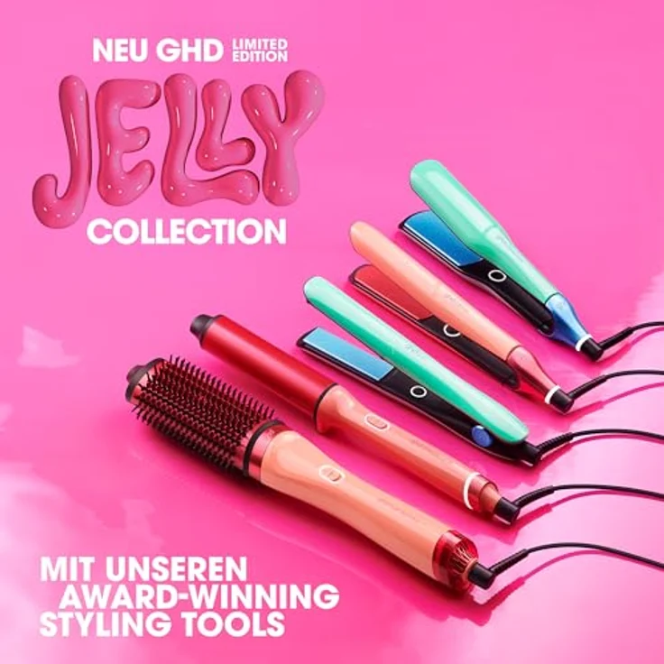 ghd Jelly Chronos Styler, Glätteisen in Sunkissed Peach mit HD Motion-Responsive™ Technologie, 2,7 m Kabel und Hitzeschutz-Etui – Bild 8