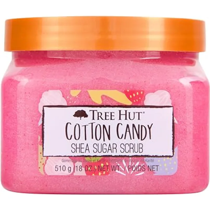 Tree Hut SCRUB cotton candy 510 gr, Ideale Qualität, Langlebig, Einfach zu verwenden