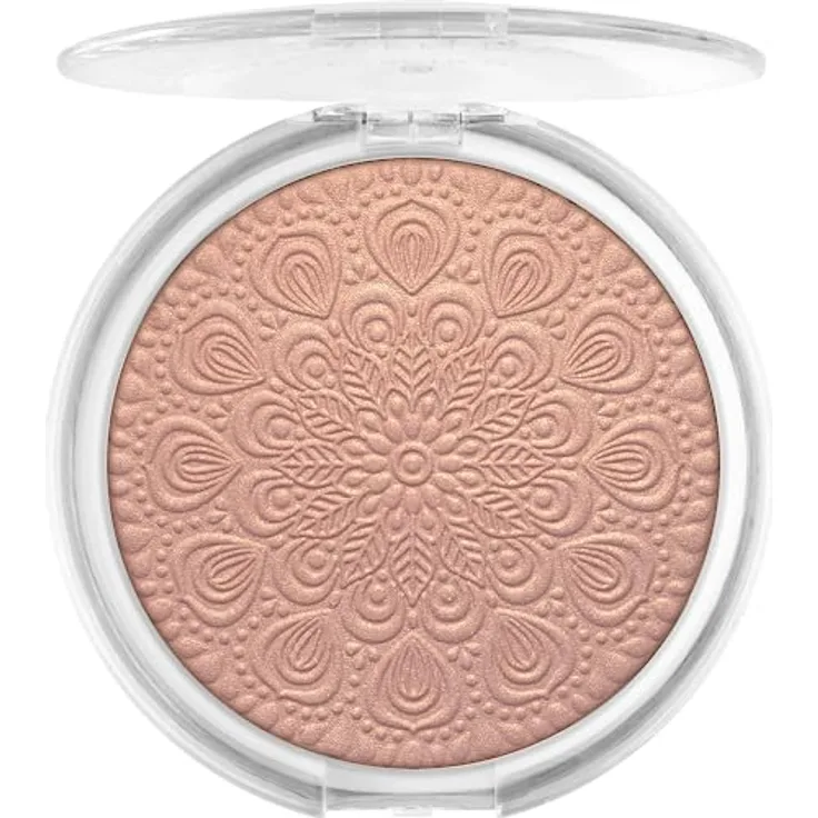 essence GOLDEN DAYS ahead face & body highlighter, Nr. 01, Gold, glänzend, transluzent, vegan, ohne Parabene, ohne Mikroplastikpartikel, Nanopartikel frei, 1er Pack (19g)