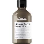 L'Oréal Professionnel Absolut Repair Molecular Shampoo, 300 ml, für strukturgeschädigtes Haar, mit Peptidbondern und 5 Aminosäuren