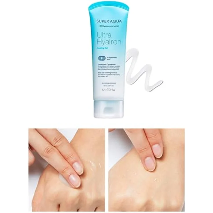Missha Super Aqua Ultra Hyalron Peeling Gel 200 ml – Bild 2