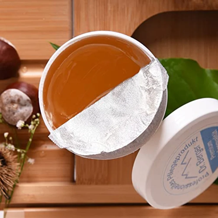 Dr. Berger erfrischendes Rosskastanien Weinlaub Hautgel 250 ml, Vitalisierend und belebend, wohltuend für Beine und Venen, Naturkosmetik, ICADA-zertifiziert – Bild 3