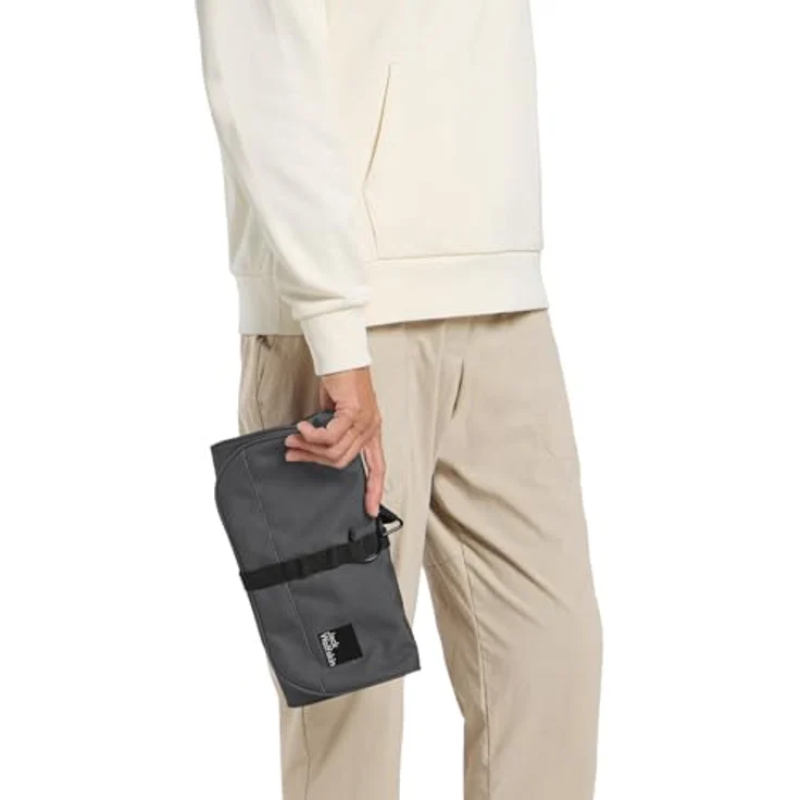 Jack Wolfskin Konya WASCHSALON, Beauty Case mit 6 Innentaschen, Aufhängehaken und abnehmbaren Spiegel – Bild 4