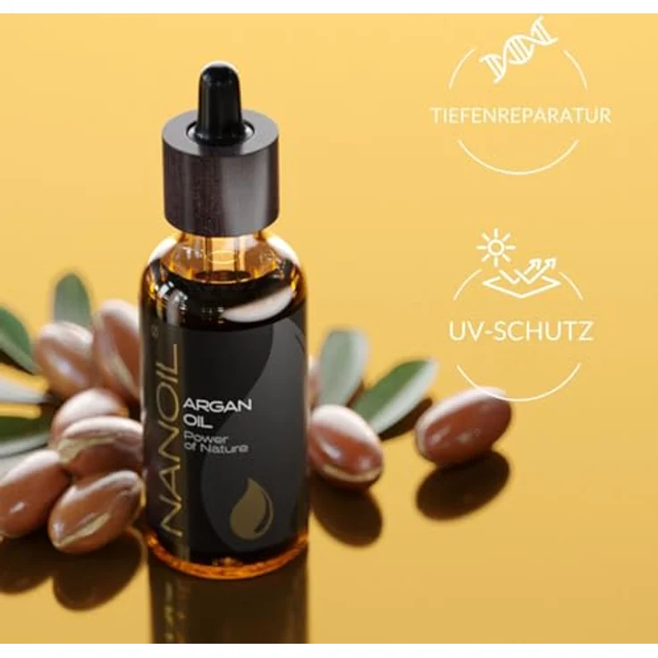 Nanoil Argan Oil Haaröl für alle Haartypen 50 ml – Bild 3