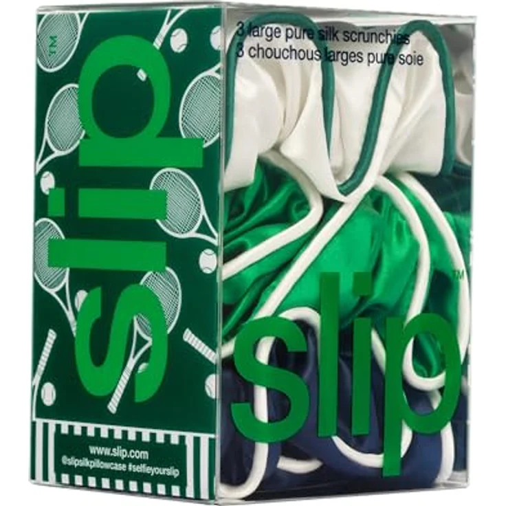 Slip Pure Silk Large Scrunchies, Game Day Haargummi für empfindliches Haar, modischer Look – Bild 7