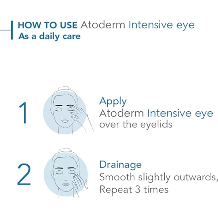 Bioderma atoderm intensive eye 100 ml Augencreme – Bild 3